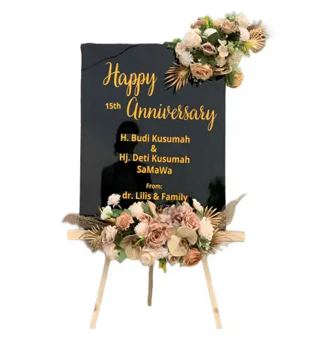 Papan Bunga Akrilik Wingkosanggrahan