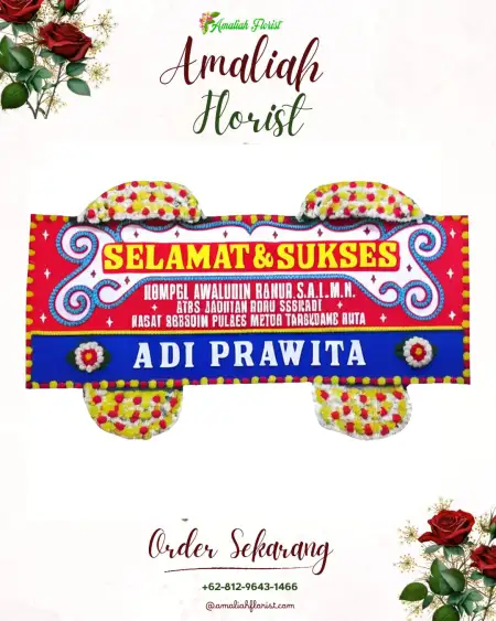 Papan Bunga Ucapan Selamat Wingkosanggrahan
